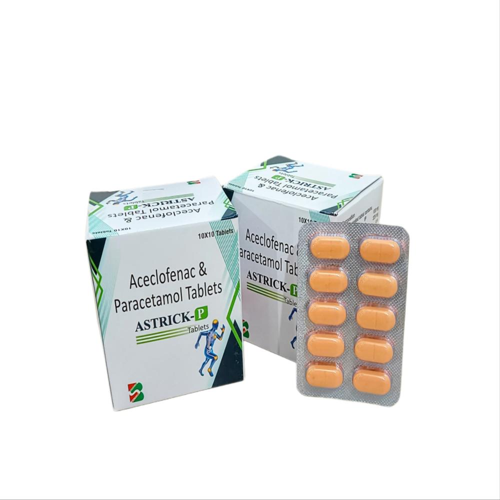 ACECLOFENAC & PARACETAMOL TABLETS