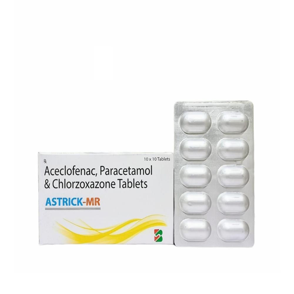 ACECLOFENAC, PARACETAMOL & CHLORZOXAZONE TABLETS