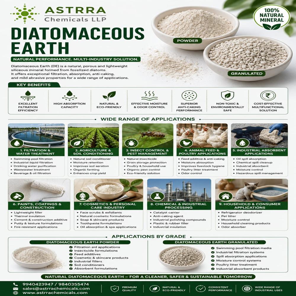 DIATOMACEOUS EARTH (DE) POWDER