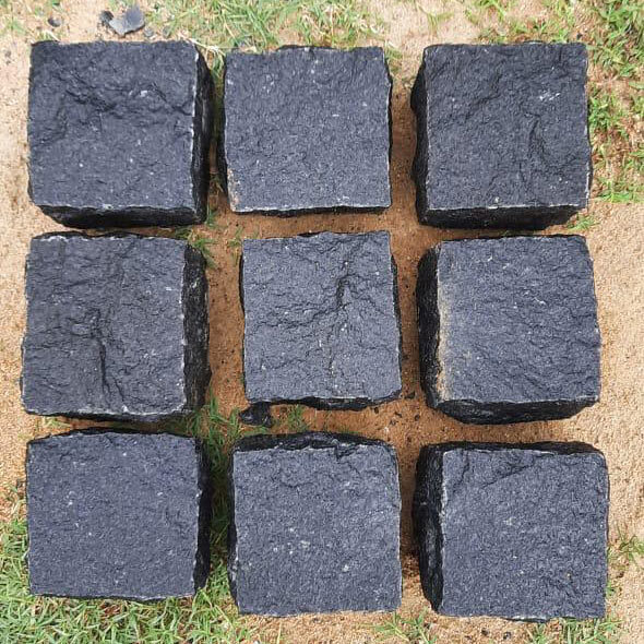 Black Natural Cobblestone