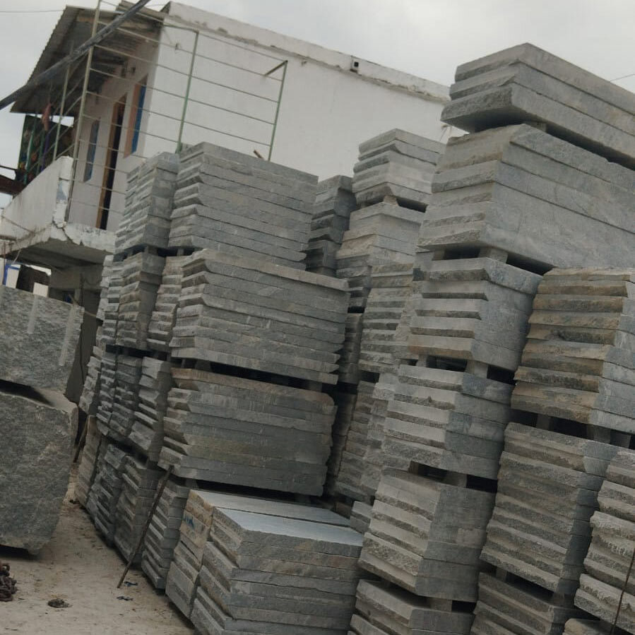 10-12 Mm Grey Granite Paving Stone - Granite Density: Approx. 2.65 G/Cm3