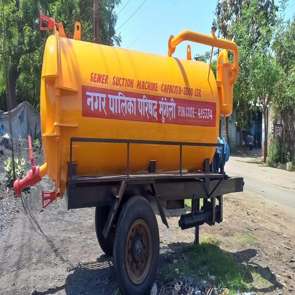 Sewage Septic Tanker Cleaning Machine, Pressure Rating: 1, Mounting: Trailer Mounted