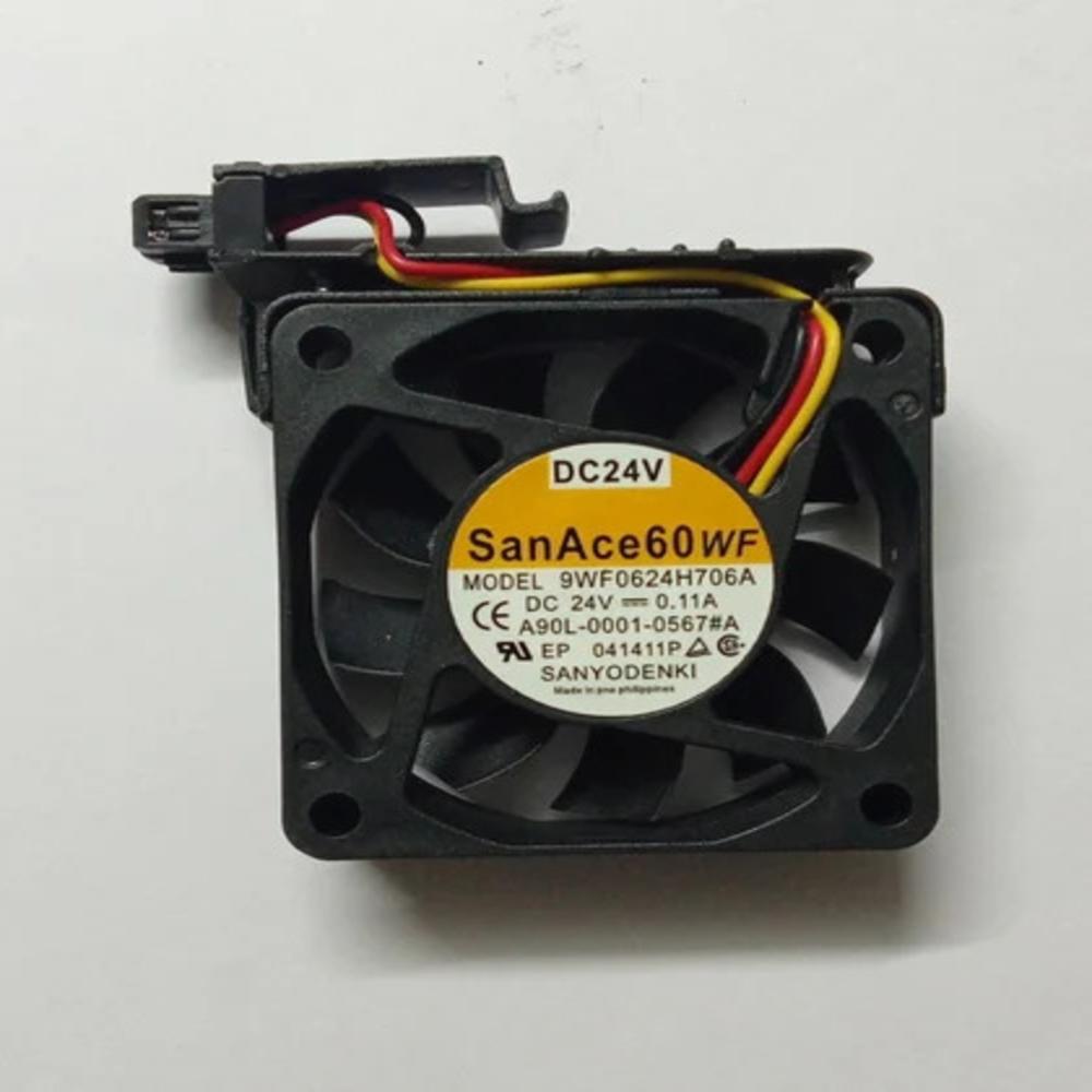 SANACE 9WF0624H706A 24V DC 0.11A 6025mm Ball Bearing Industrial Axial Cooling Fan
