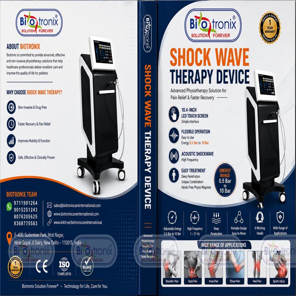 Premium Radial Shockwave Machine for Orthopedic Rehabilitation