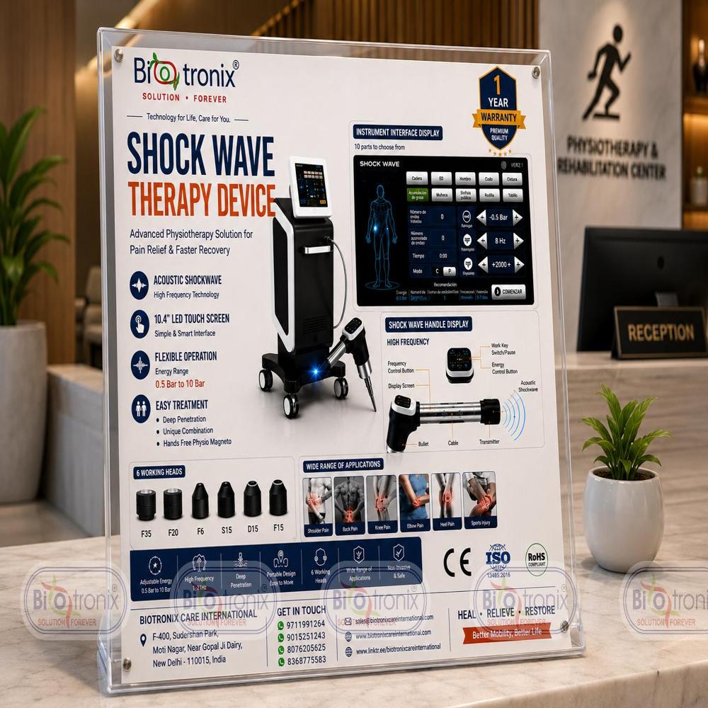 Premium Radial Shockwave Machine for Orthopedic Rehabilitation