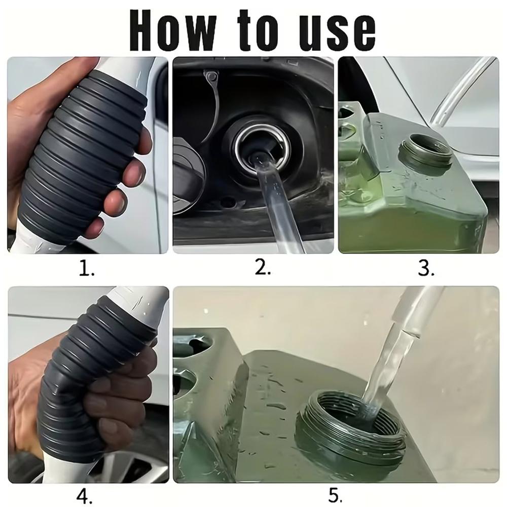 Multipurpose Manual Liquid Transfer Pump Set (2.5 meter, 1 Set)