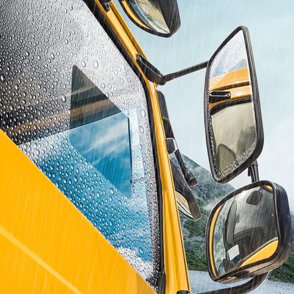 Mirror Protection Film Set (2-Piece, 20x18 CM)