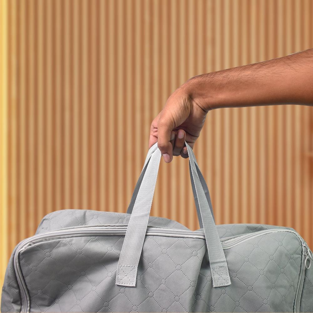 Multi-Purpose Large Capacity Bag with Zip Closure (55x35 CM / 1 Pc)