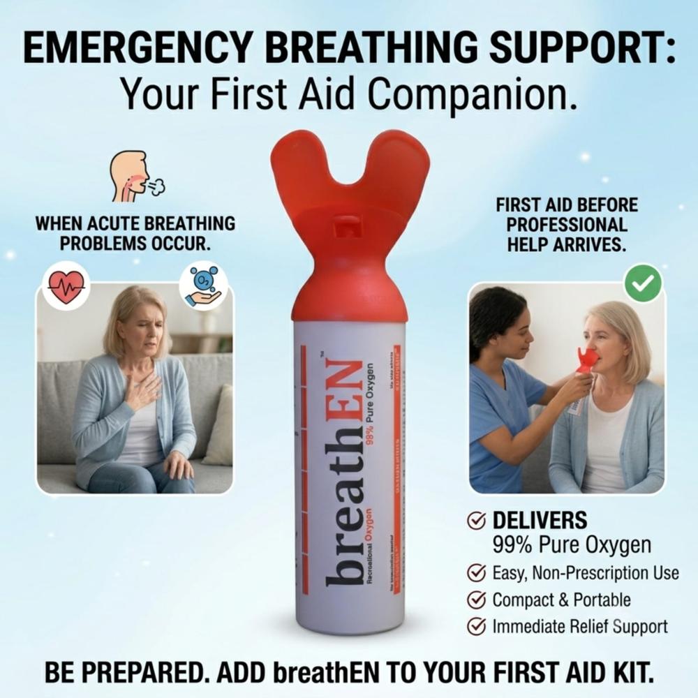 First Aid Oxygen Can