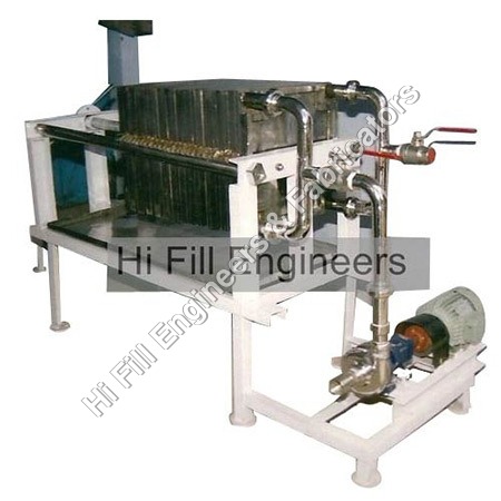 Hydraulic Filter Press - Stainless Steel, Customizable Dimensions , 100 Bar Pressure Rating, Membrane Plate Type, Hydraulic Closure System, 1.5 kW Power Consumption