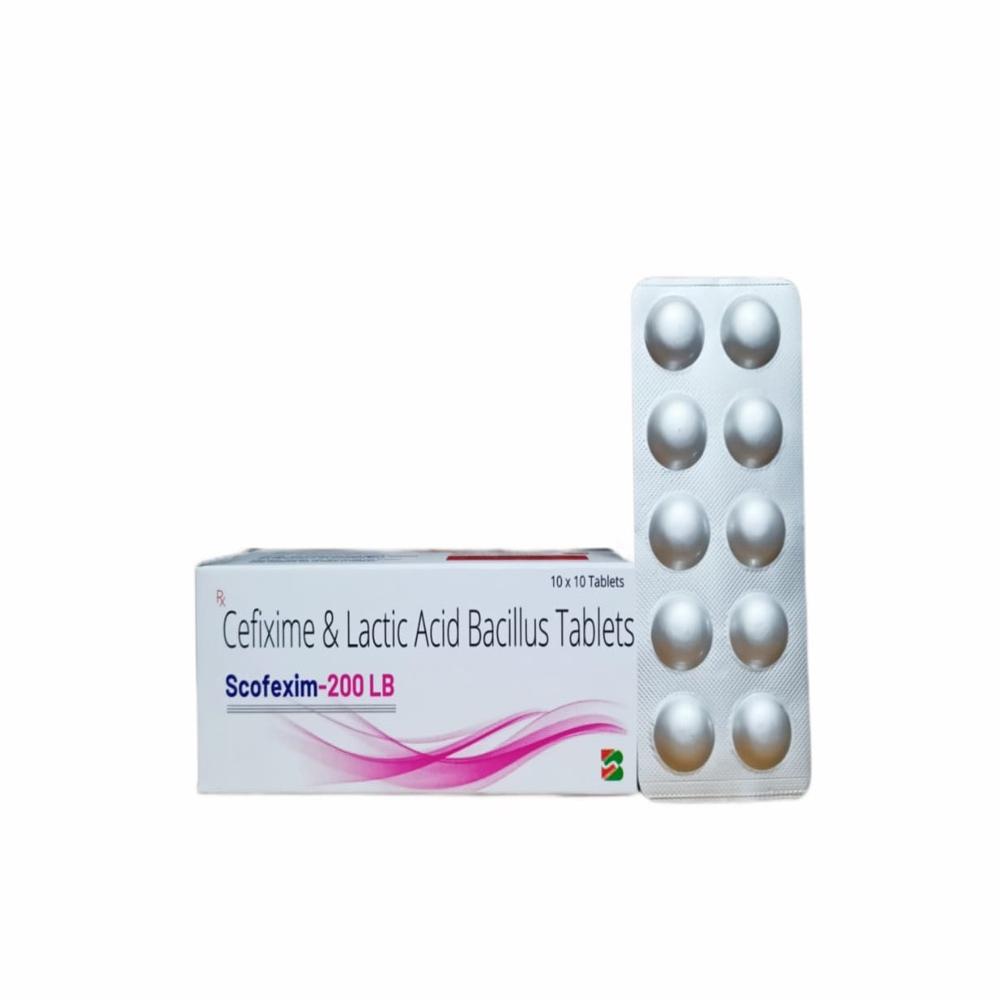 CEFIXIME & LACTIC ACID BACILLUS TABLETS