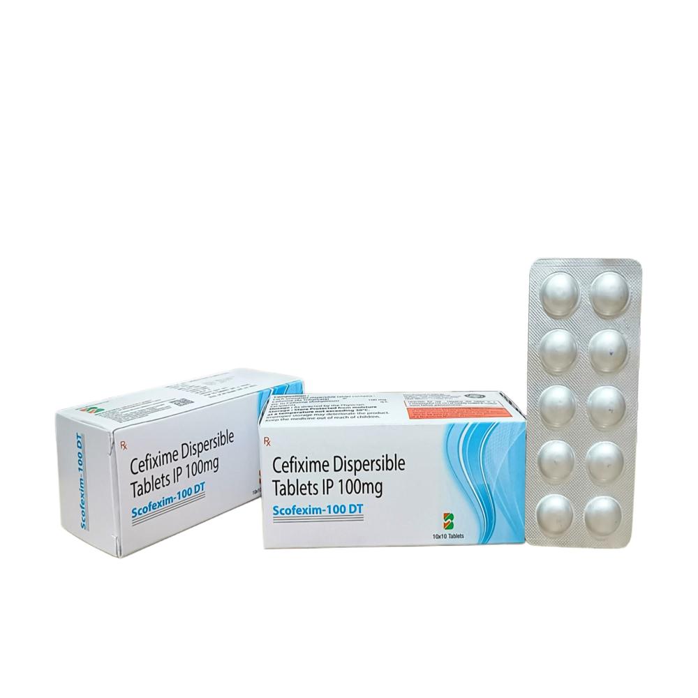 CEFIXIME 100mg DISPERSIBLE TABLETS