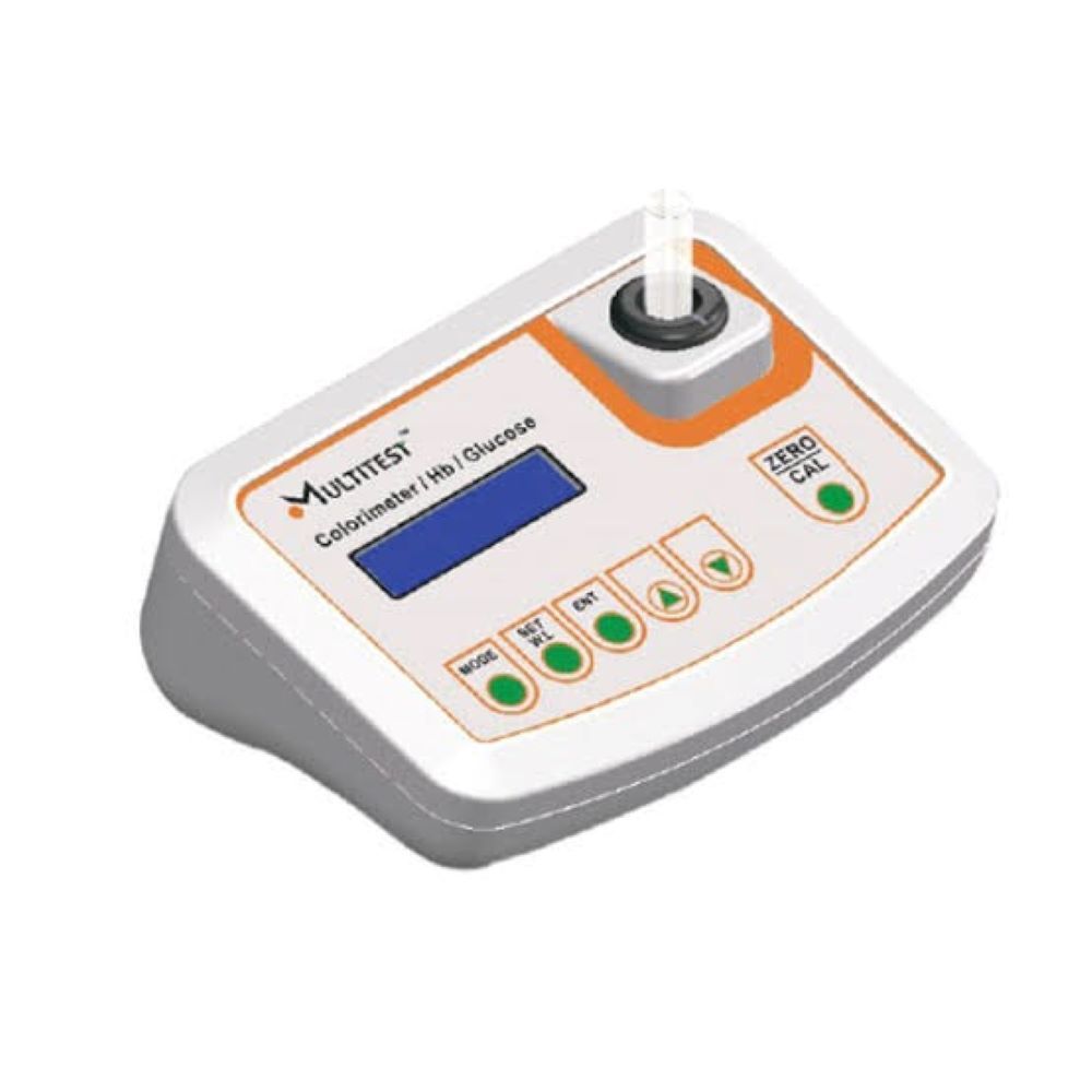 photo colori hemoglobin glucose meter