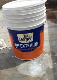 Bp Exterior Cement Primer - Acrylic Emulsion, 1-20l, White, Microfine | Matte Finish, Alkali Resistant, Low Odor, High Weather Resistance