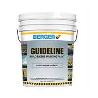 Guideline Road Marking Is 164 Paint Black - Acrylic, 20 Litre, Matte To Semi-gloss | Lead-free, Low Voc, Strong Adhesion, Fast Drying
