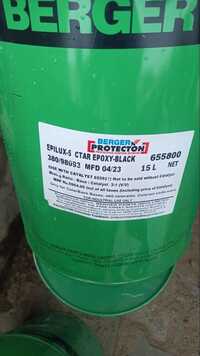 Epilux 5 Coal Tar Epoxy Black - Epoxy Resin, 15 Ltr, Black, Chemical And Corrosion Resistant Protective Coating