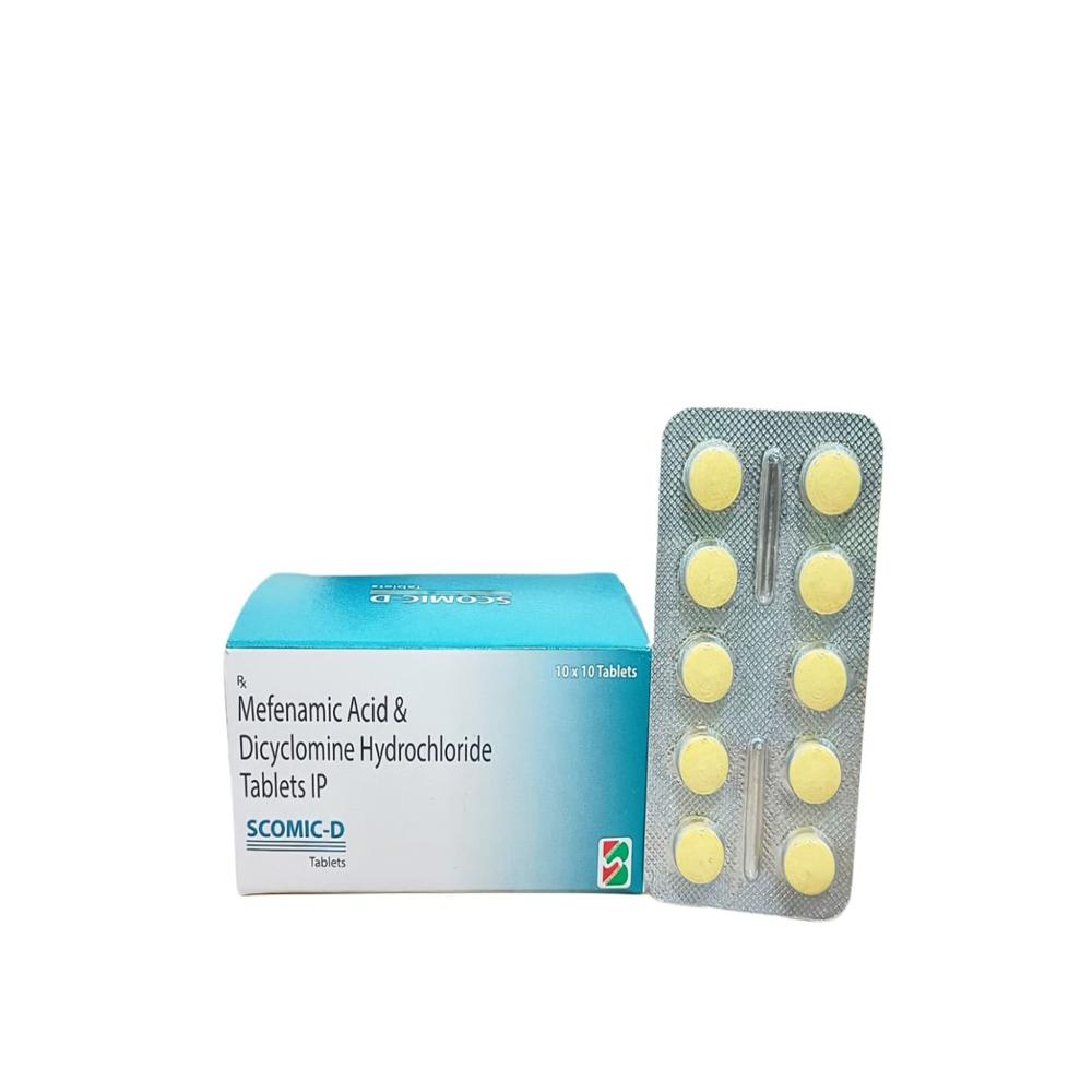 Dicyclomine & Mefenamic Acid Tablets