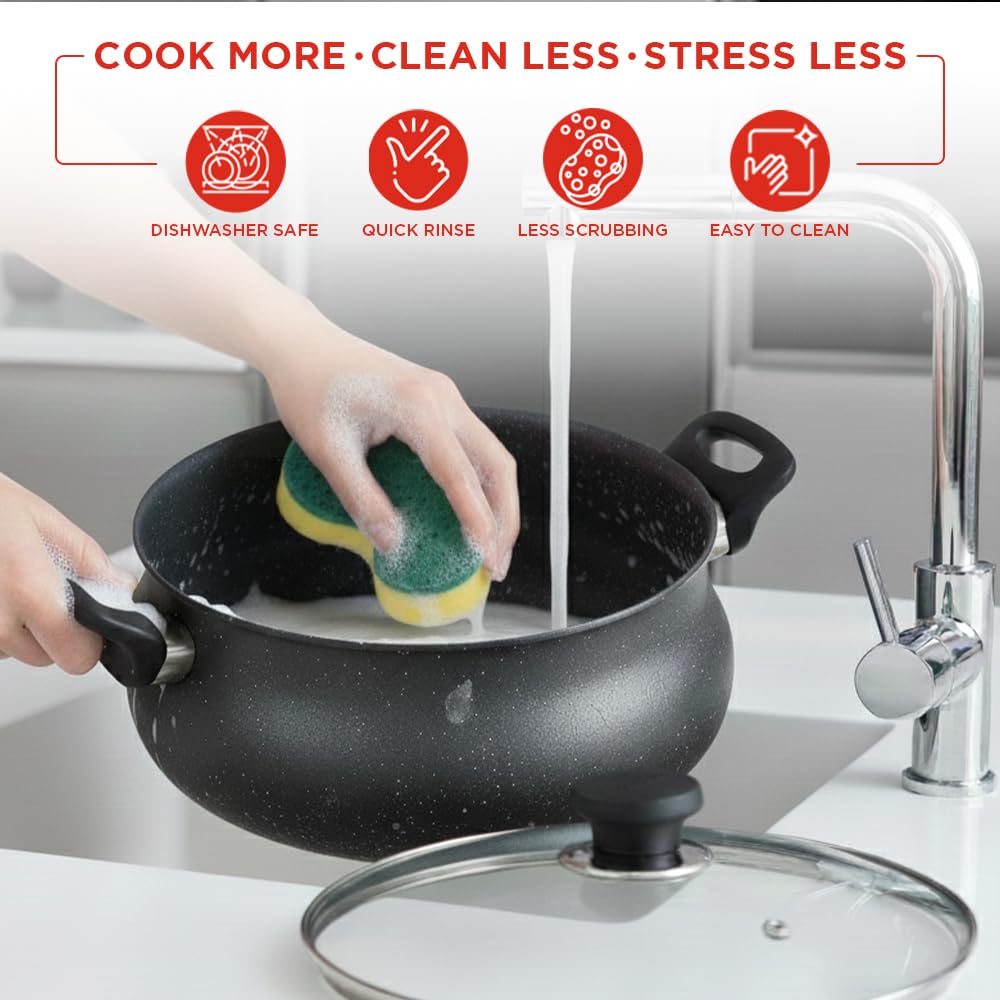 Nonstick Handi with Lid - 6.5L