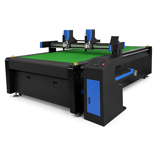 Flatbed Leather Cutting Machine - 1625 Tri Head