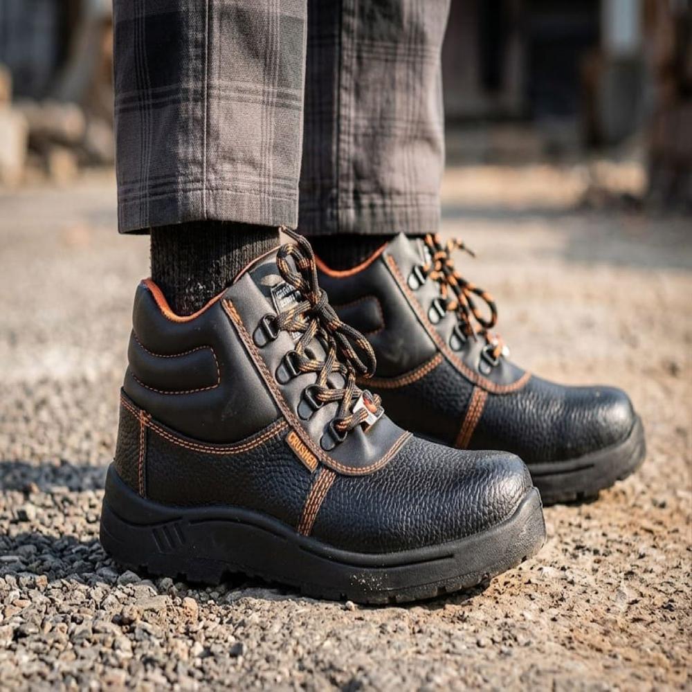 Agarson Make Crusher Safety Shoe