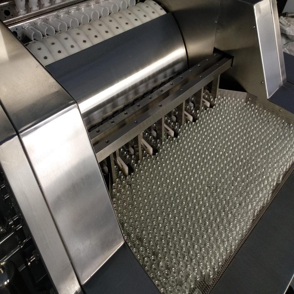 Pharmaceutical Automatic Linear Bottle Washing Machine