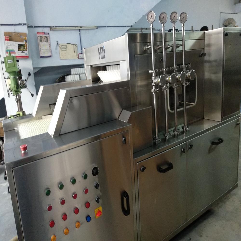 Pharmaceutical Automatic Linear Bottle Washing Machine