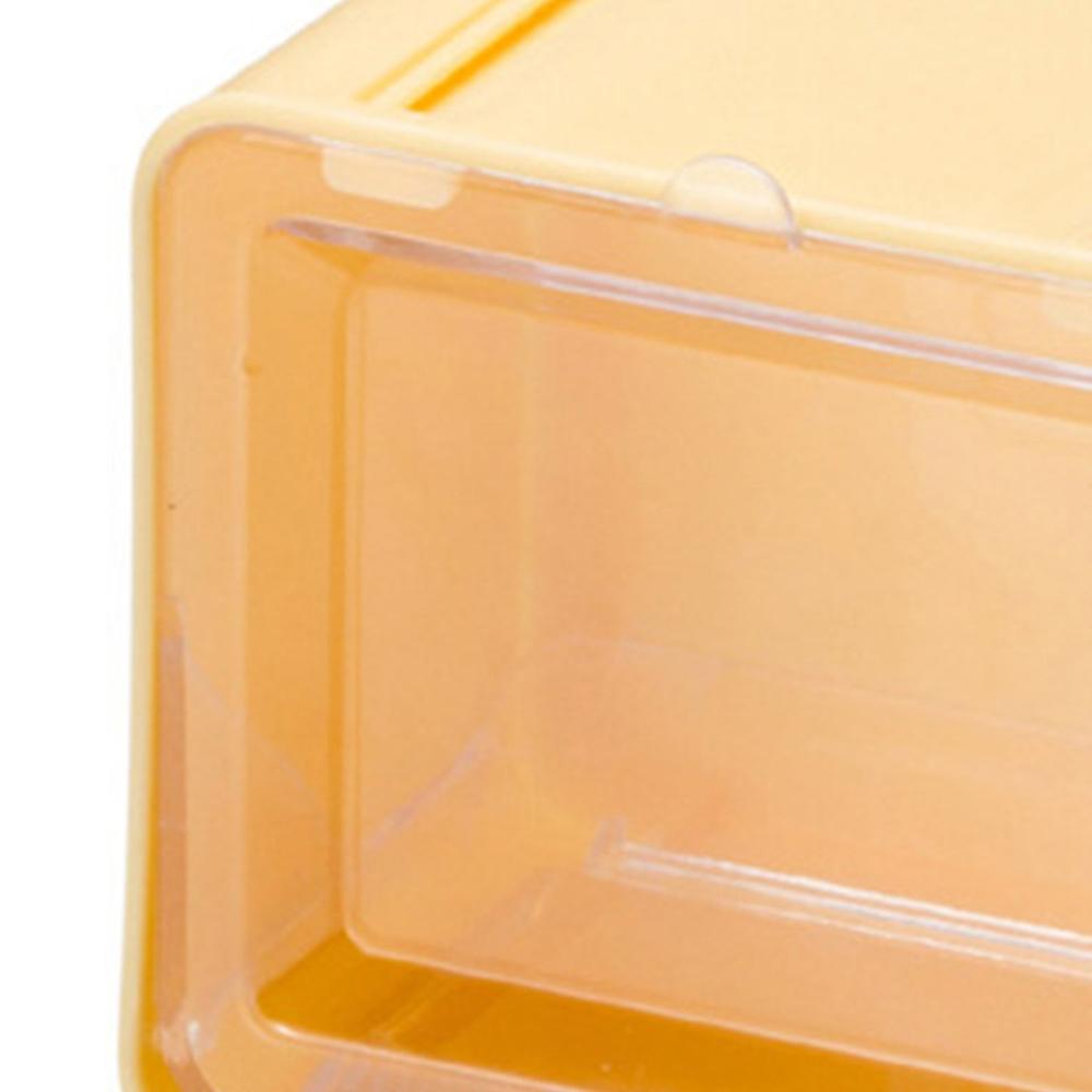 Durable Transparent Tape Storage Box Plastic Office Organizer