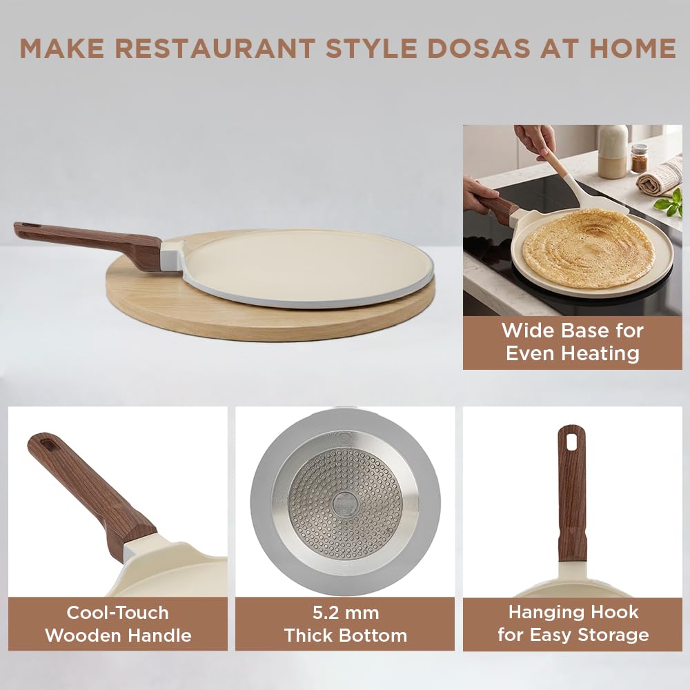 Ceramic Non Stick Dosa Tawa 27 cm