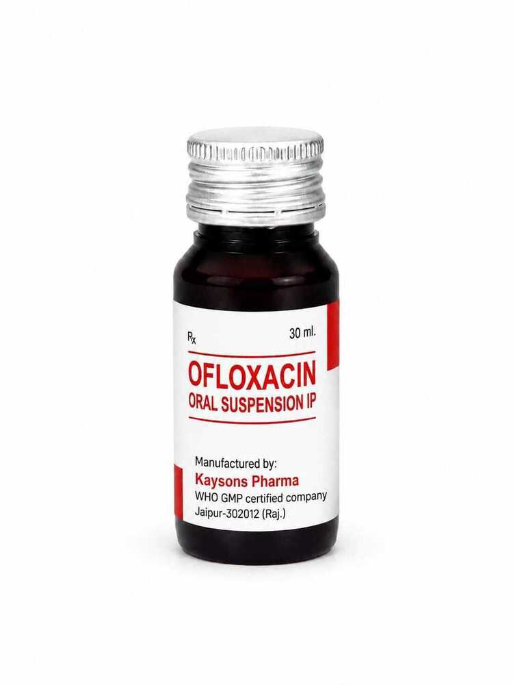 30 ML Ofloxacin Oral Suspension IP