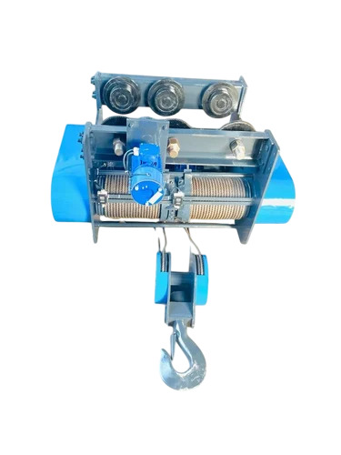 5 Ton 7m Blue Electric Wire Rope Hoist