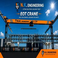 Single Girder Material Handling Eot Crane