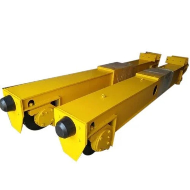 35 Ton EOT Crane - High-Strength MS Steel, 10~30m Span, Industrial Yellow | Double Girder, PLC Control, IP54/IP55 Protection