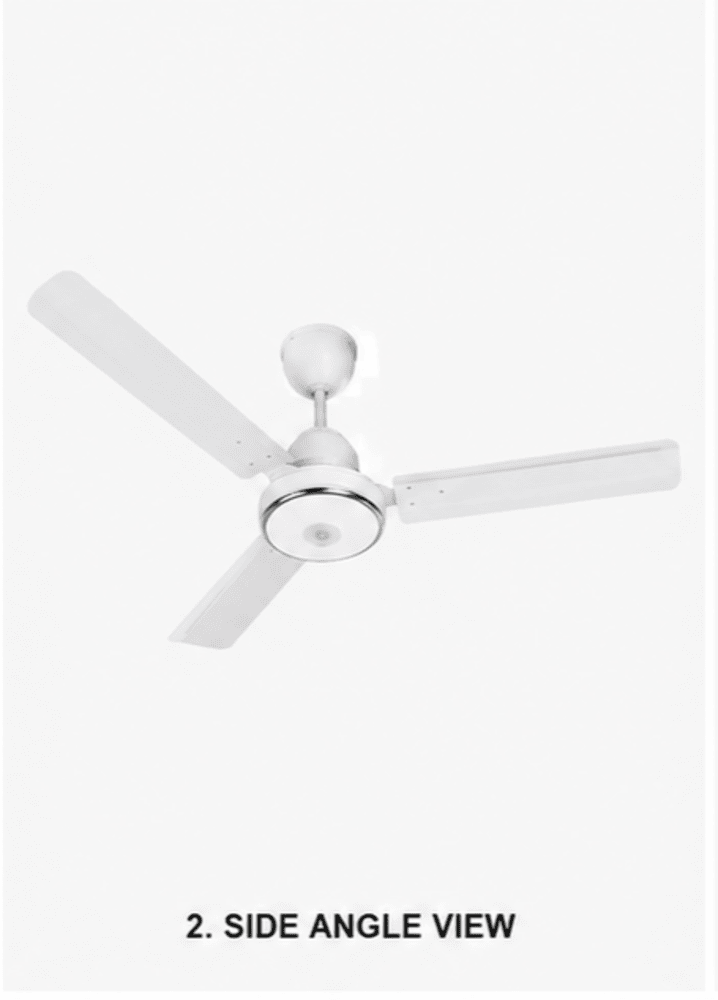 Tejas White Ceiling Fan - Blade Diameter: 1200 Millimeter (Mm)
