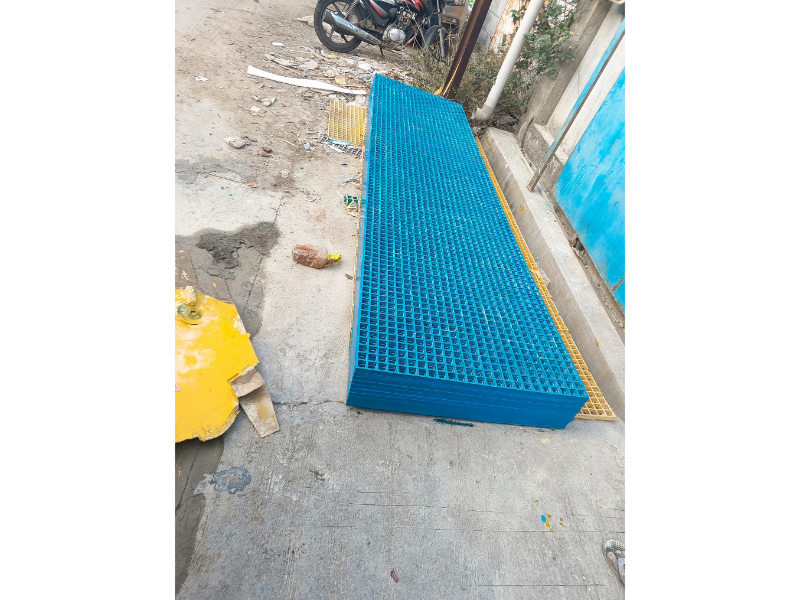 Fiberglass Grating - Application: Industrial