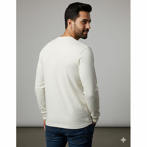 White Full Sleeve T-shirt