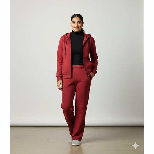 Red Womens Track Suit