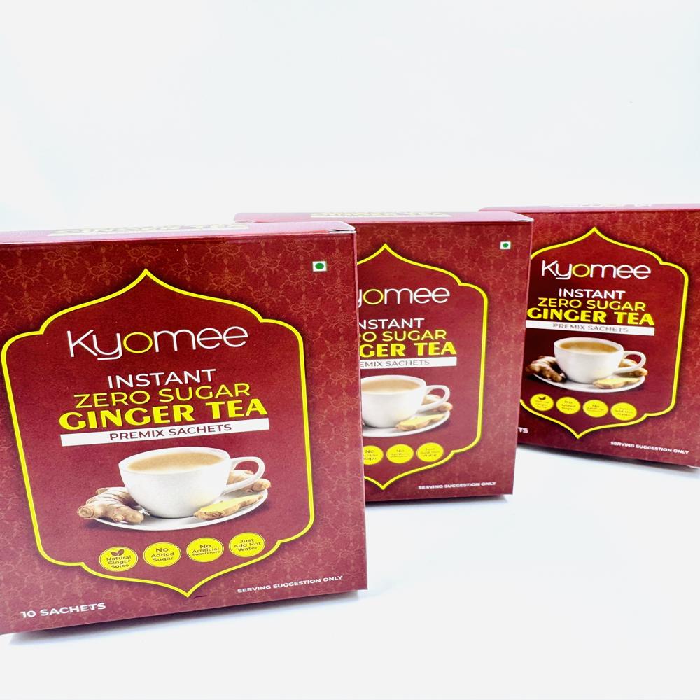 Kyomee Instant No Sugar Ginger Tea Premix