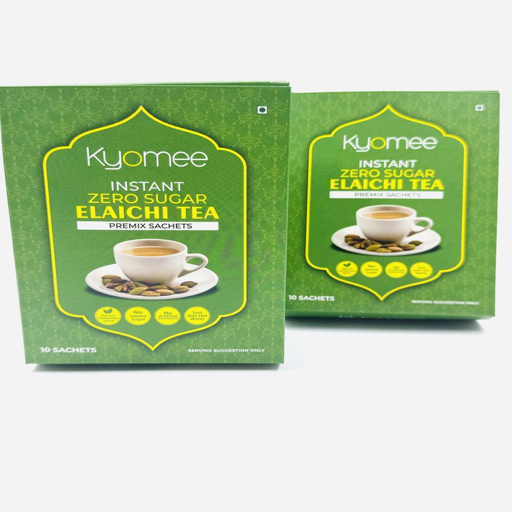 Kyomee Instant No Sugar Cardamom Tea Premix 