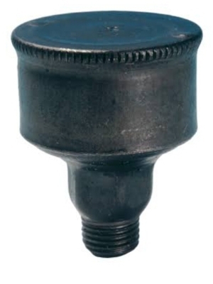 Spring Steel Grease Cup - Stainless Steel , Polished Finish, Black Color, Smooth Surface Treatment,