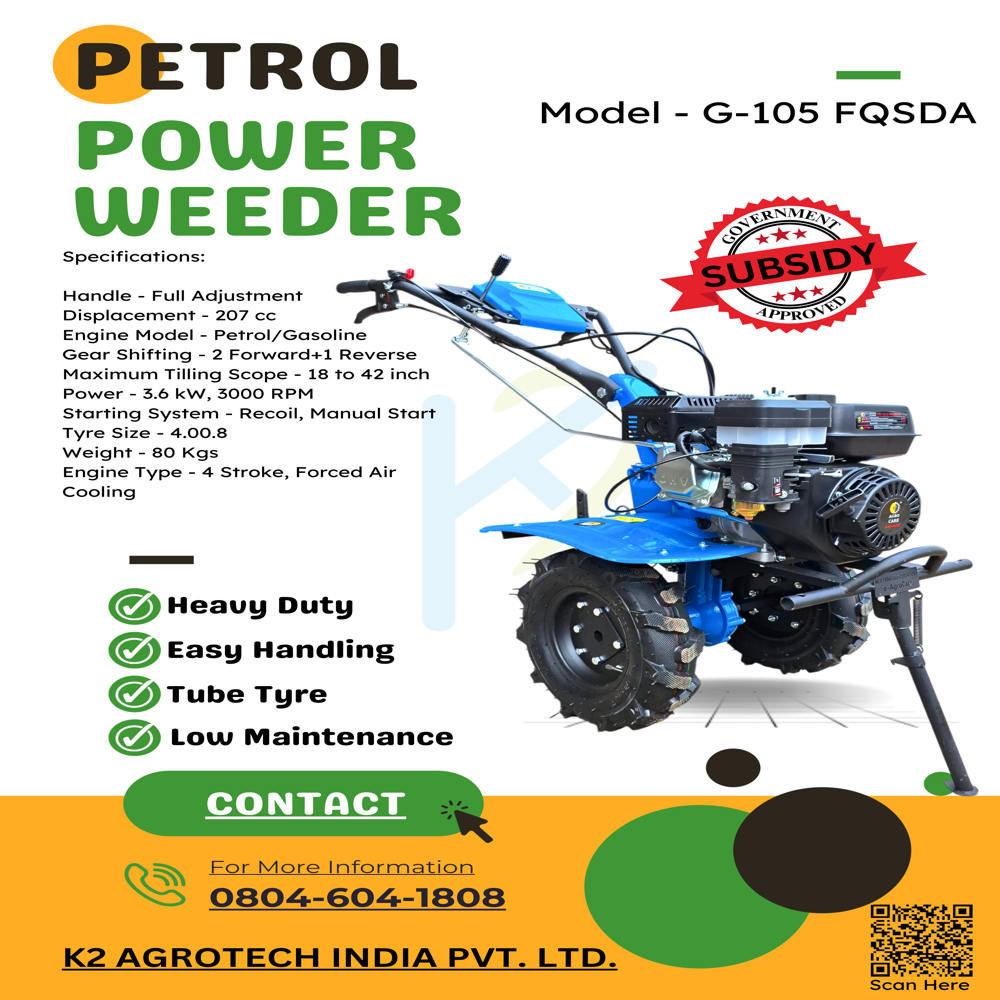Petrol Power Weeder