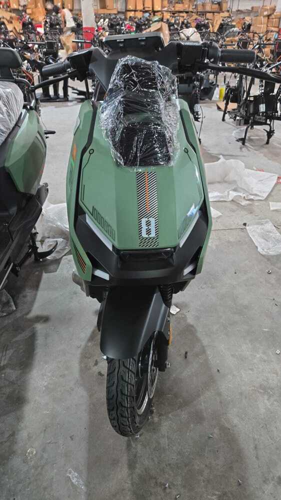 Green Electric Scooter