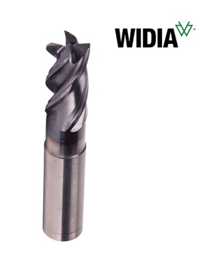Widia Varimill Ii 57N812035Mt Ws15Pe Solid Carbide 5 Flute End Mill For Cnc Milling Machine