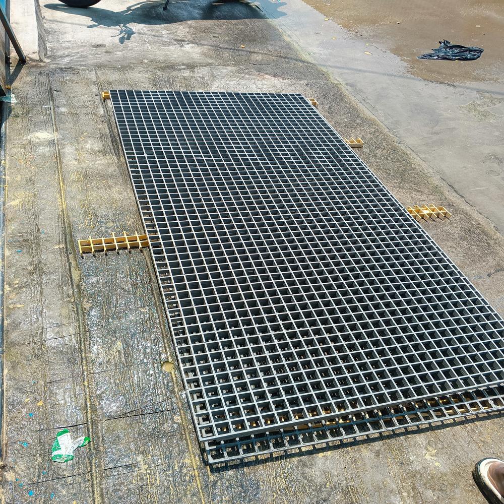 Fiberglass Grating - Application: Industrial