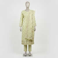 Pure Chiniya Unstitched Ladies Suit Material Pattern Type - Buti Fabric