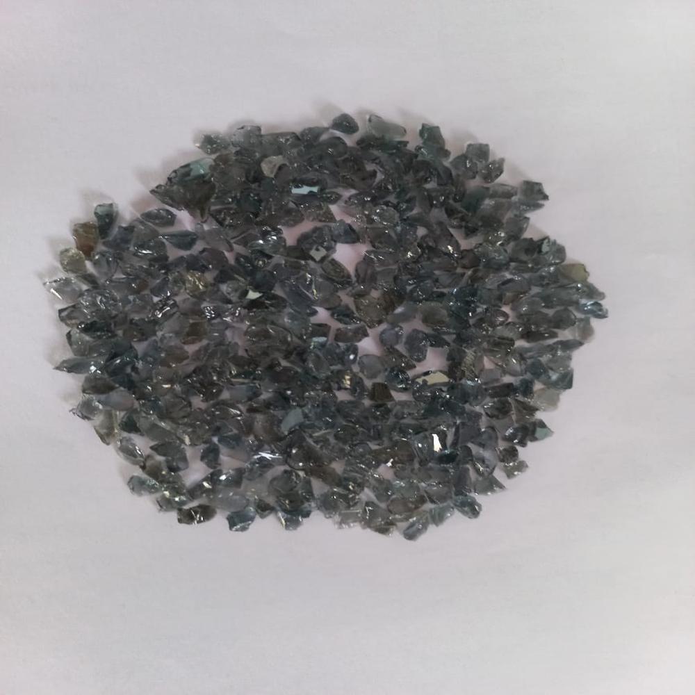 SUPER ROUND POLISHED GLASS PEBBLES IN MIX COLOR / glass FLAT ROUND PEBBLES