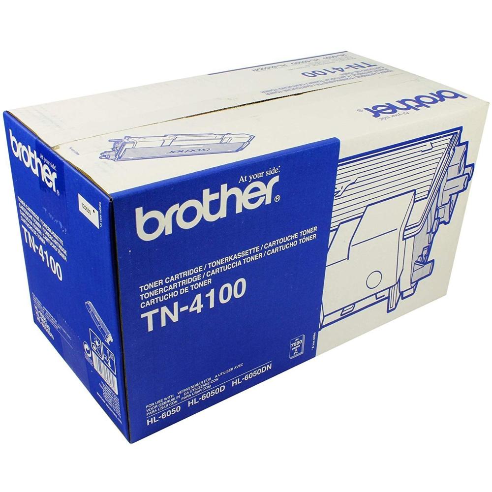 Brother TN 4100 Black Toner Cartridge Use Brother Hl-6050D, Hl-6050Dn Toner Cartridge