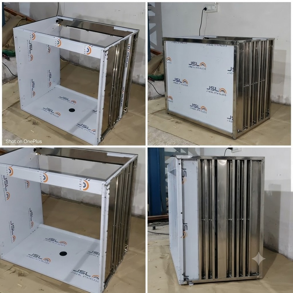 Stainless Steel Base Cabinet And Wall Cabinet