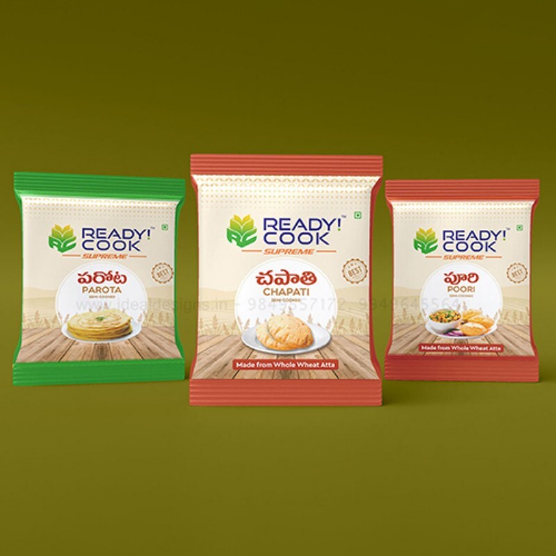 Ready Cook Centre Seal Pouch - Color: Mulicolor