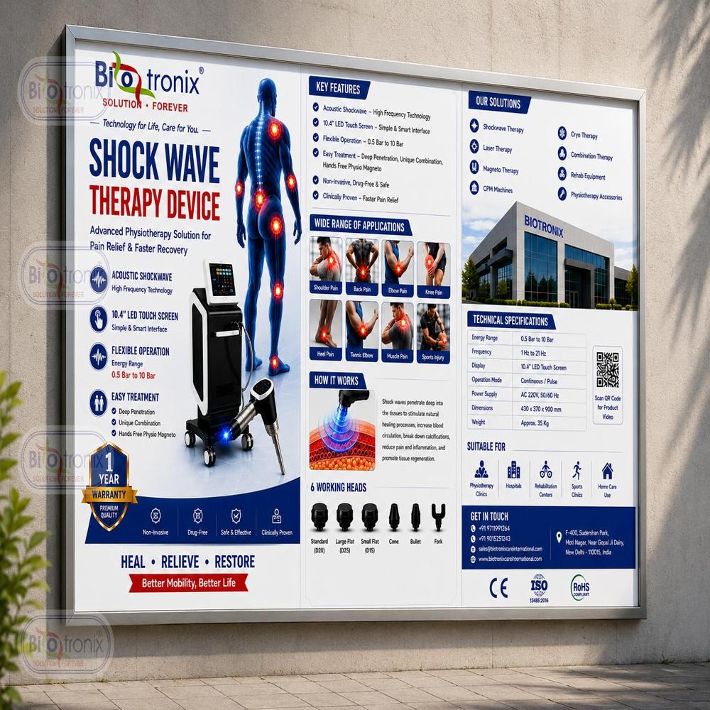 Premium Shockwave Therapy Equipment for Musculoskeletal Disorders