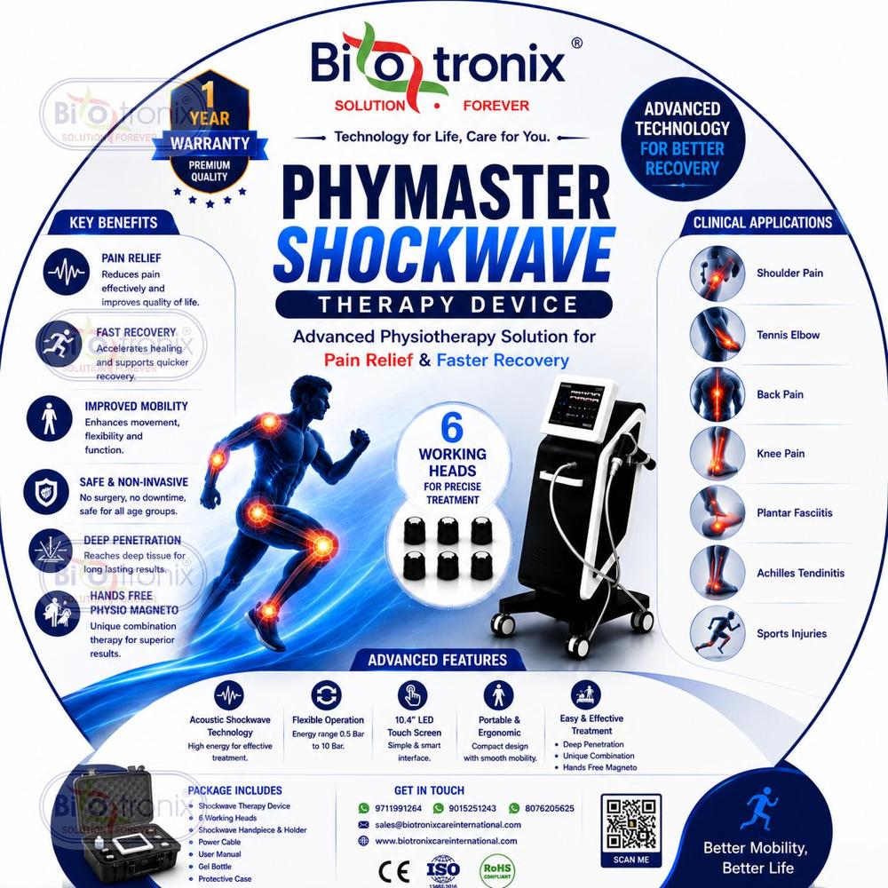 Premium Shockwave Therapy Equipment for Musculoskeletal Disorders